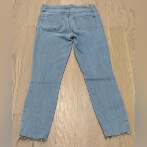 NEW Paige Hoxton Jeans Women's 27
Crop Ultra Skinny NWT Light Blue Denim